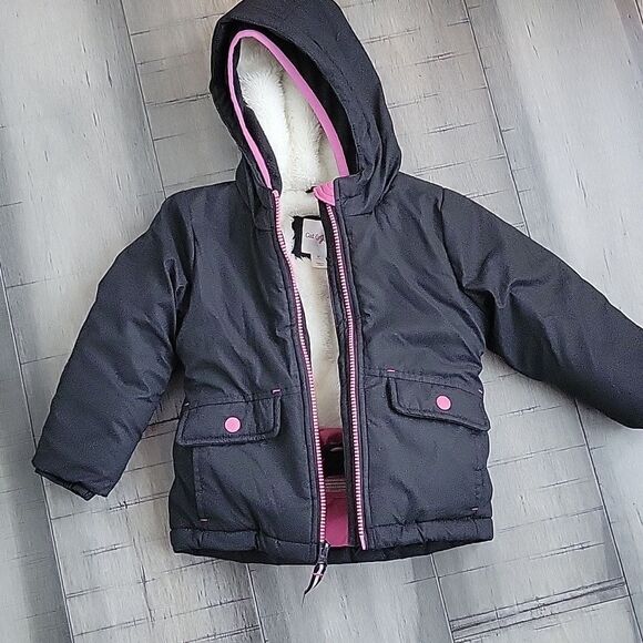 Penelope Mack coat and Cat&Jack winter jacket, size 2 T - Picture 3 of 5